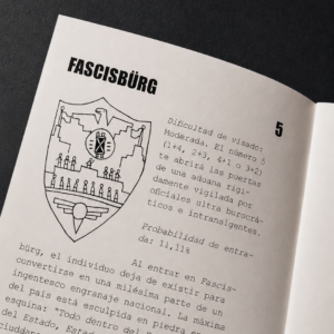 Viaje azaroso por los países de Sistemia - Fanzine juego detalle